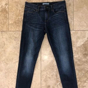 Banana Republic Blue Skinny Jeans